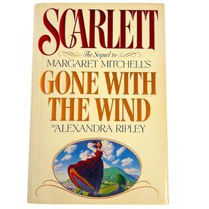 Vintage 1991 "Scarlett" Gone with the Wind- Hardcover- not used
